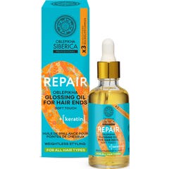 Natura Siberica Huile Réparatrice Brillance Pour Pointes De Cheveux 50 ml