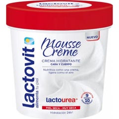 Lactovit Lacto-Urea Mousse Crème Visage Corps 250ml
