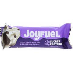 Joyfuel Barre Protéinée Chocolat Blanc Cookie & Cream 55g