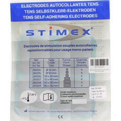 Stimex Électrodes de stimulation Stimex 50X50mm 4uts