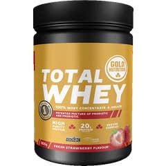 Gold Nutrition Total Whey Fraise 800 g