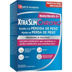 Forté Pharma Xtraslim Chrono Perte Poids Femme 45+ 60 Gélules