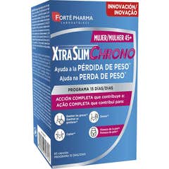 Forté Pharma Xtraslim Chrono Perte Poids Femme 45+ 60 Gélules