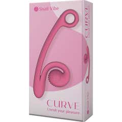 Snail Vibe Curve Vibrateur Rose 1ut