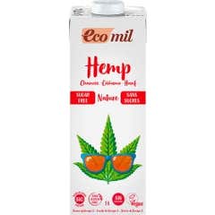 Ecomil Boisson de chanvre biologique naturel 1l