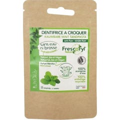 Frescoryl Dentrifice Ã  Croquer Menthe 15comp