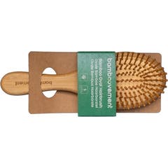 Bamboovement Brosse Cheveux Bambou Ovale 1ut