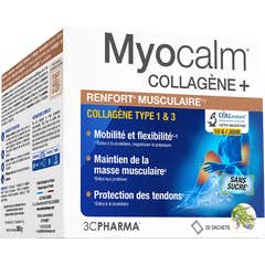3C Pharma Myocalm Collagène+ Renfort Musculaire 30 Sachets