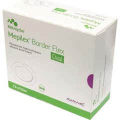 Mepilex Border Flex Oval 7,5x9,5cm 16 Unités