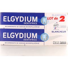 Elgydium Dentifrice Blancheur Tube 75 Ml X2