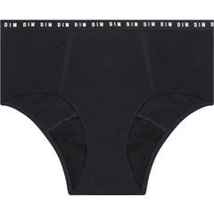 Dim Protect Boxer Moyen Flux Abondant Noir 34/36 1ut