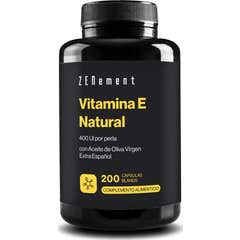 Zenement Vitamine E Naturel 400 Ui D-Alpha-Tocophérol 200caps