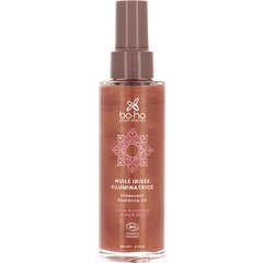 Boho Green Male-Up Huile Irisée Illuminatrice Bio 02 Rose Gold 100ml
