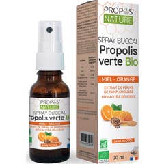 Propos'Nature Spray Buccal Propolis Verte Miel EPP Bio 15 ml
