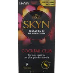 Manix Skyn Cocktail Club 9 préservatifs sans latex