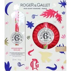 Roger & Gallet Gingembre Rouge Coffret Eau Parfumée Bienfaisante 30ml + Savon 100g