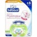 Bébisol Sucette Physiologique Silicone Joues à Coque Vert +6 mois