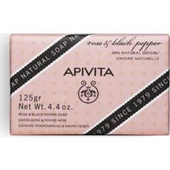 Apivita Savon Naturel Rose 125g