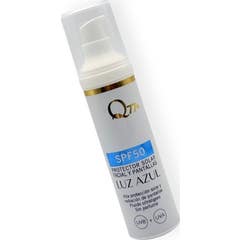 Q77+ Protection Solaire Visage et Lumière Bleue SPF50 50 ml