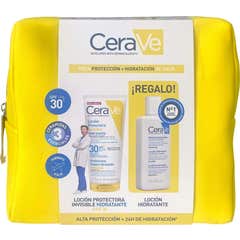 CeraVe Coffret Trousse Voyage SPF 30 + Hydratation 75 ml + 88 ml