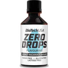 BioTech USA Zero Drops Coconut Macaron 50ml