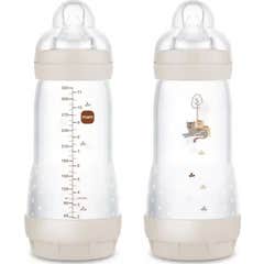 Mam Pack Biberon Anti-Colique Easy Start +4M Beige 2x320 ml