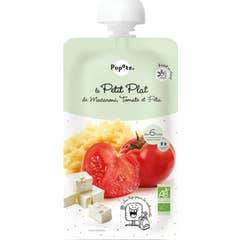 Popote Infant Le Petit Plat Macaroni Tomate Feta Bio 180 g