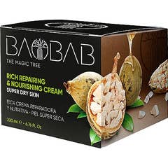 Baobab Rich Repair Moisturiser-Super Dry Skin Cream 200ml