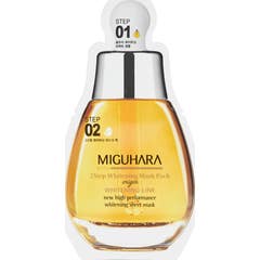 Miguhara 2 Step Whitening Mask Pack Origin 1.7ml + 25ml