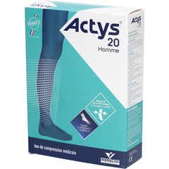 Actys 20 Homme Media Autofix Negra Talla 3 1 ud