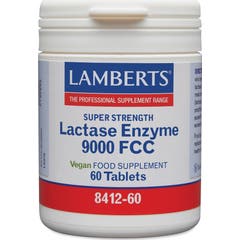 Lamberts Enzyme Lactase 9000 FCC 60 comprimés