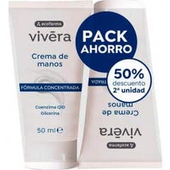 Vivera Pack Crème Mains Concentrée 2x50ml