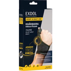 Exdol Poignet Bracelet Attelle de pouce Néoprène 1 pc