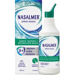 Nasalmer Spray Nasal 3en1 Force Moyenne 2 135ml