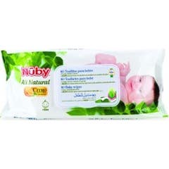 Les lingettes Nuby Citroganix pour le changement 80 pièces