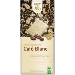Gepa Tavoletta di Cioccolato Bianco Bicchieri di Caffè Bio 100g