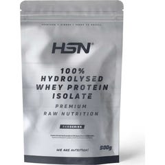 HSN 100% Proteína de Suero Hidrolizado Aislada Sin Sabor 500g