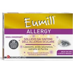 Recordati Eumill Allergy Collyre Lubrifiant 10x0.5ml