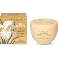 L'Erbolario Crème Parfumée Corps Iris Blanc 300 ml