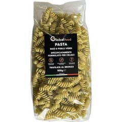 Global Food Pfusilli Riz et Petits Pois Sans Gluten 500g