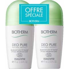 Biotherm Deo Pure Nature Protect Roll-on 2x75ml