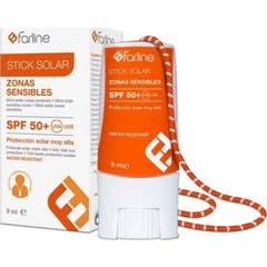 Farline Stick Solaire Transparente Spf50 15 ml