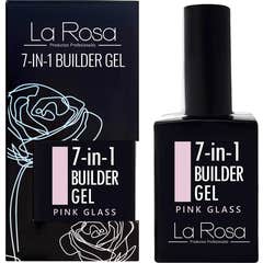 La Rosa Gel constructeur 7 en 1 Crystal Pink 15 ml