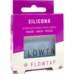 Flowtap Protector Oreilles Silicone 6 uts