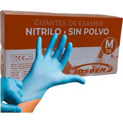 Josben Extreme Gants Nitrile Sans Poudre Taille M 7-8 100uts