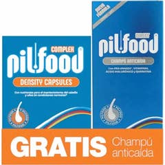 Pilfood Pack Density 60caps + Shampoing Anti-chute 200 ml