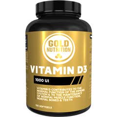 Gold Nutrition Vitamine D3 + K2 90 Gélules