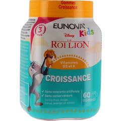 Eunova Kids Croissance Le Roi Lion 60 Gommes