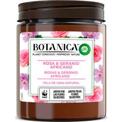 Air Wick Botanica Bougie Rose & Géranium 205g