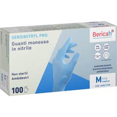 Sensilatex Sensinitryl Pro Gants Nitrile Taille M 100uts